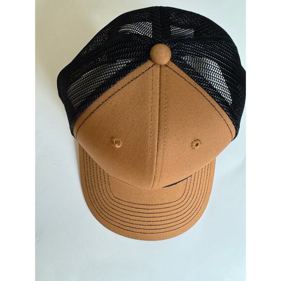 STIHL Baseball Cap Hat Tan Black Adjustable NWOT - Picture 2 of 6